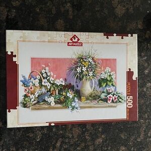 Art Puzzle Spring Flowers - 500 Piece Puzzle